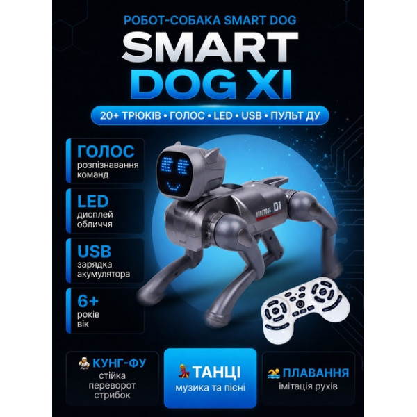 Іграшка Smart Dog XI Gray