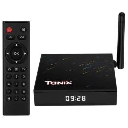 ТВ-приставка Tanix TX68 4/64GB Black