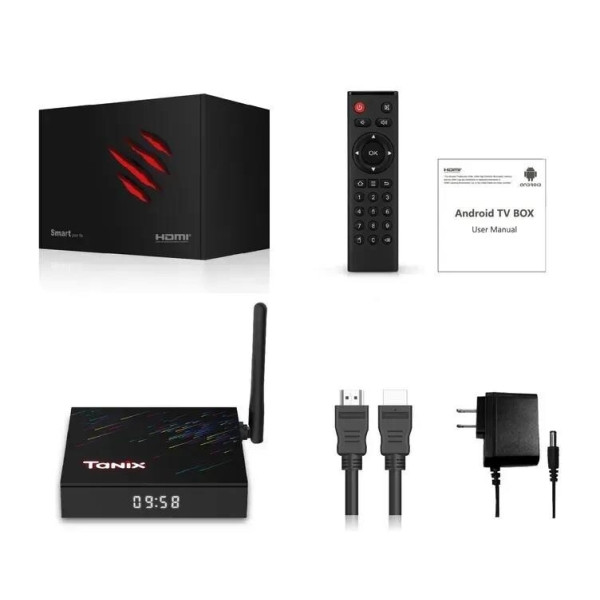 ТВ-приставка Tanix TX68 4/64GB Black