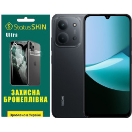 Полиуретановая пленка StatusSKIN Ultra на экран Xiaomi Redmi 15C Глянцева