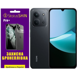 Полиуретановая пленка StatusSKIN Pro+ на экран Xiaomi Redmi 15C Глянцева