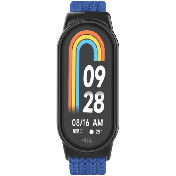 Ремінець ArmorStandart Braided Solo Loop для Xiaomi Smart Band 10/9/8 Blue (ARM86880)