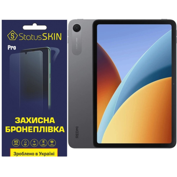 Полиуретановая пленка StatusSKIN Pro на экран Xiaomi Redmi Pad 2 9.7 Глянцевая