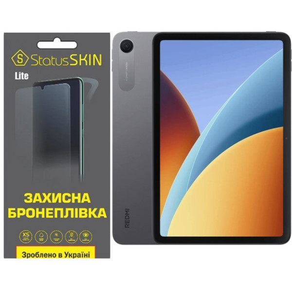 Полиуретановая пленка StatusSKIN Lite на экран Xiaomi Redmi Pad 2 9.7 Глянцевая