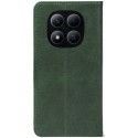 Чехол-книжка Crazy Horse Clasic для Xiaomi Redmi Note 15 Pro+ 5G/Poco M8 Pro 5G Dark Green (Strong)