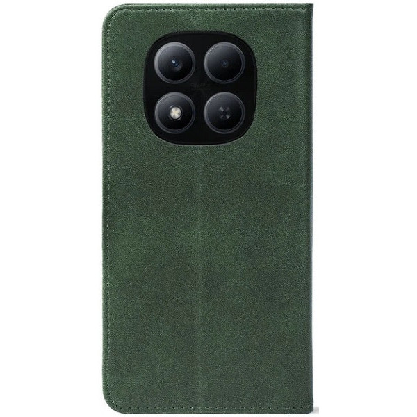 Чохол-книжка Crazy Horse Clasic для Xiaomi Redmi Note 15 Pro+ 5G/Poco M8 Pro 5G Dark Green (Strong)