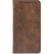 Чехол-книжка Crazy Horse Clasic для Xiaomi Redmi Note 15 Pro+ 5G/Poco M8 Pro 5G Brown (Strong)