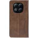 Чехол-книжка Crazy Horse Clasic для Xiaomi Redmi Note 15 Pro+ 5G/Poco M8 Pro 5G Brown (Strong)