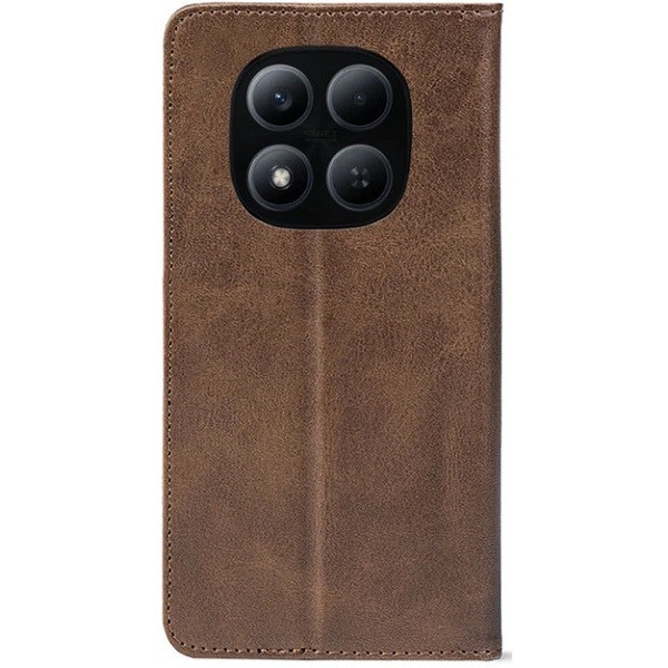 Чохол-книжка Crazy Horse Clasic для Xiaomi Redmi Note 15 Pro+ 5G/Poco M8 Pro 5G Brown (Strong)