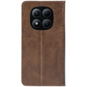 Чехол-книжка Crazy Horse Clasic для Xiaomi Redmi Note 15 Pro 5G Brown (Strong)