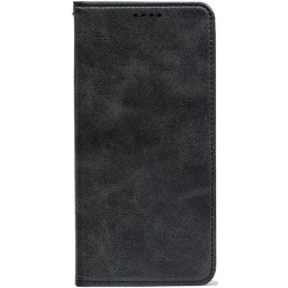 Чехол-книжка Crazy Horse Clasic для Xiaomi Redmi Note 15 Pro 5G Grafit (Strong)