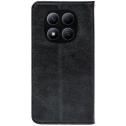 Чехол-книжка Crazy Horse Clasic для Xiaomi Redmi Note 15 Pro 5G Grafit (Strong) 2