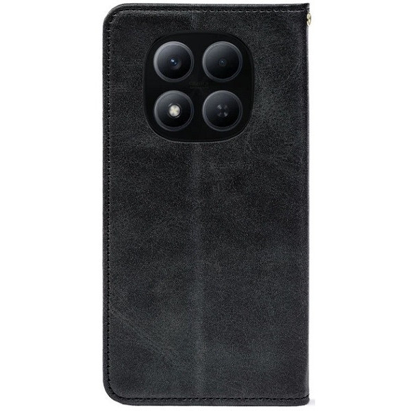 Чехол-книжка Crazy Horse Clasic для Xiaomi Redmi Note 15 Pro 5G Grafit (Strong)