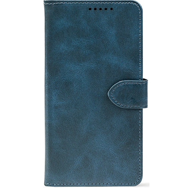 Чохол-книжка Crazy Horse Clasic для Xiaomi Redmi Note 15 Pro 5G Dark Blue (Front)