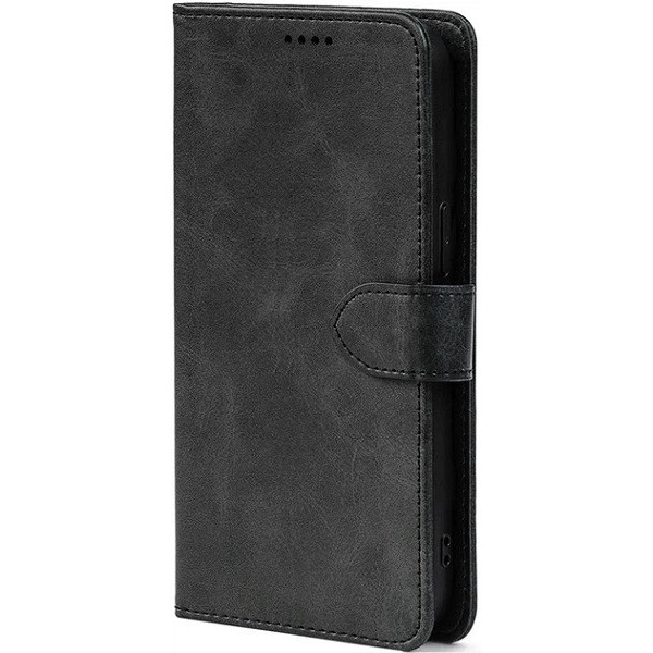 Чехол-книжка Crazy Horse Clasic для Xiaomi Redmi Note 15 Pro 5G Grafit (Front)