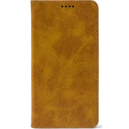 Чехол-книжка Crazy Horse Clasic для Xiaomi Redmi Note 15 5G/Poco M8 5G Camel (Strong)