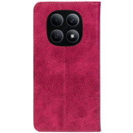 Чохол-книжка Crazy Horse Clasic для Xiaomi Redmi Note 15 5G/Poco M8 5G Magenta (Strong) 2