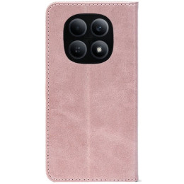 Чохол-книжка Crazy Horse Clasic для Xiaomi Redmi Note 15 5G/Poco M8 5G Rose Gold (Strong)