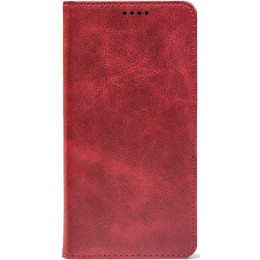 Чехол-книжка Crazy Horse Clasic для Xiaomi Redmi Note 15 5G/Poco M8 5G Red Wine (Strong)