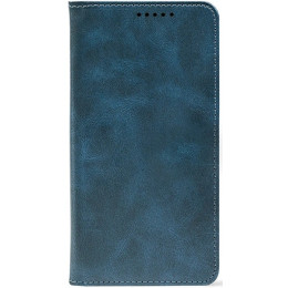 Чехол-книжка Crazy Horse Clasic для Xiaomi Redmi Note 15 5G/Poco M8 5G Dark Blue (Strong)