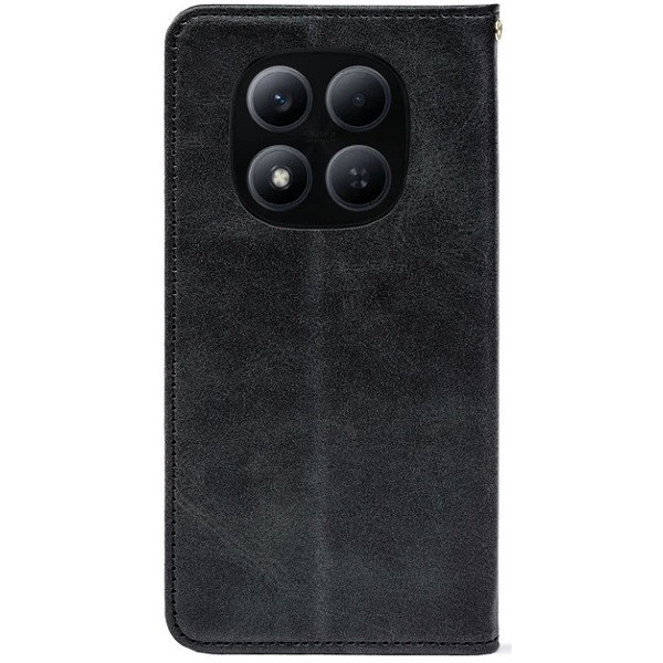 Чехол-книжка Crazy Horse Clasic для Xiaomi Redmi Note 15 5G/Poco M8 5G Grafit (Strong)