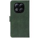 Чохол-книжка Crazy Horse Clasic для Xiaomi Redmi Note 15 5G/Poco M8 5G Dark Green (Front)
