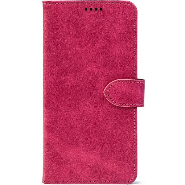 Чохол-книжка Crazy Horse Clasic для Xiaomi Redmi Note 15 5G/Poco M8 5G Magenta (Front)