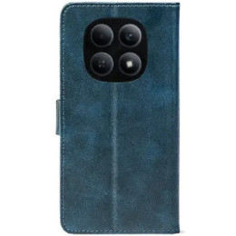 Чохол-книжка Crazy Horse Clasic для Xiaomi Redmi Note 15 5G/Poco M8 5G Dark Blue (Front) 2