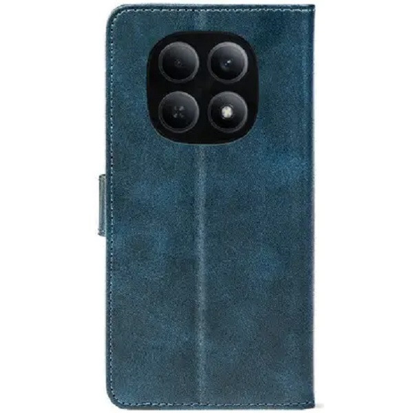Чохол-книжка Crazy Horse Clasic для Xiaomi Redmi Note 15 5G/Poco M8 5G Dark Blue (Front)