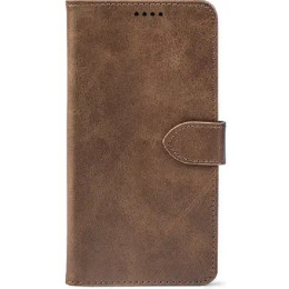 Чехол-книжка Crazy Horse Clasic для Xiaomi Redmi Note 15 5G/Poco M8 5G Brown (Front)