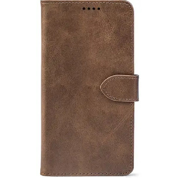 Чехол-книжка Crazy Horse Clasic для Xiaomi Redmi Note 15 5G/Poco M8 5G Brown (Front)