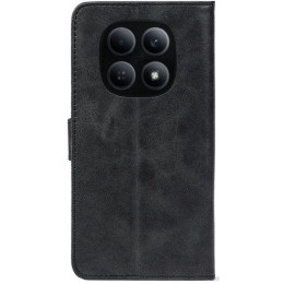 Чехол-книжка Crazy Horse Clasic для Xiaomi Redmi Note 15 5G/Poco M8 5G Grafit (Front) 2
