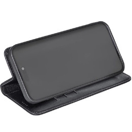 Чохол-книжка Crazy Horse Clasic для Xiaomi Redmi 15 171mm EverSkin Black (Strong)