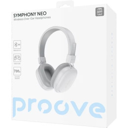 Bluetooth-гарнітура Proove Symphony Neo (APP) White/Gray (HPSN0001AP31)