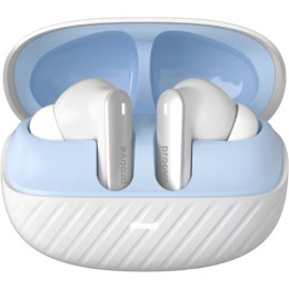 Bluetooth-гарнітура Proove Blitz II TWS with Hybrid ANC (APP) White Blue (TWBL2001AP21)