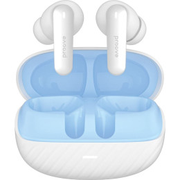 Bluetooth-гарнітура Proove Blitz II TWS with Hybrid ANC (APP) White Blue (TWBL2001AP21)