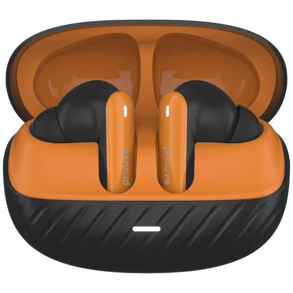 Bluetooth-гарнітура Proove Blitz II TWS with Hybrid ANC (APP) Black/Orange (TWBL2001AP20)