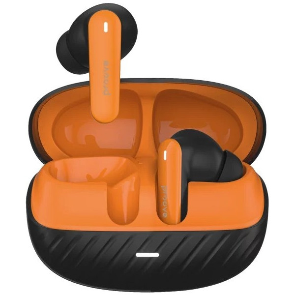 Bluetooth-гарнітура Proove Blitz II TWS with Hybrid ANC (APP) Black/Orange (TWBL2001AP20)