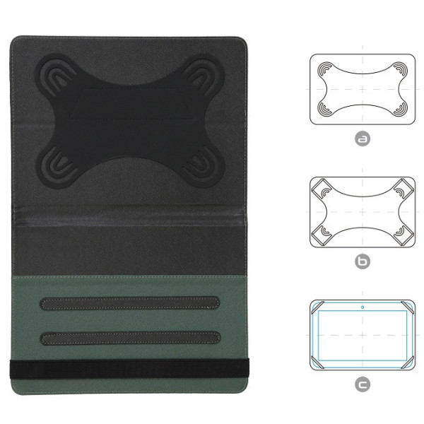 Чехол універсальний для планшетів ArmorStandart Elastic Band 10 Black (ARM59075)