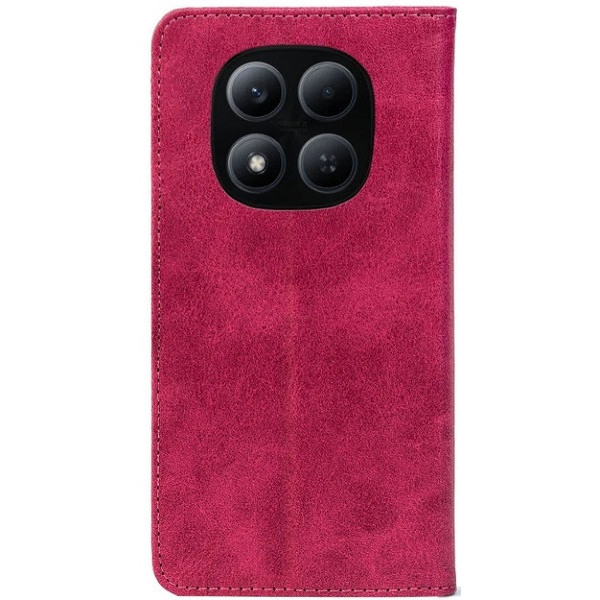Чехол-книжка Crazy Horse Clasic для Xiaomi Redmi Note 15 Pro 5G Magenta (Strong)