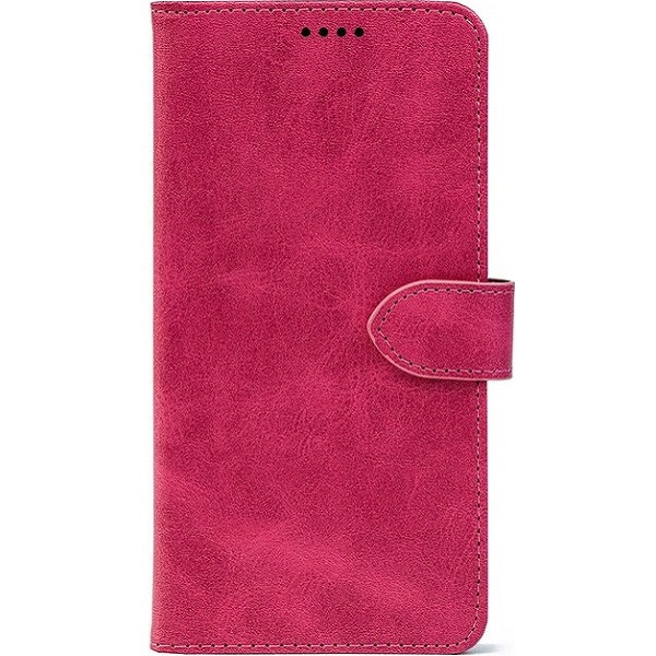 Чехол-книжка Crazy Horse Clasic для Xiaomi Redmi Note 15 Pro 5G Magenta (Front)