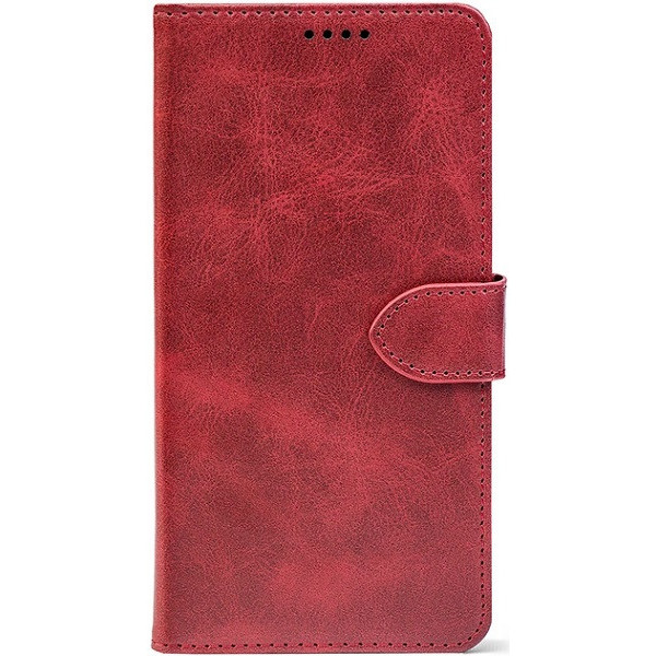 Чехол-книжка Crazy Horse Clasic для Xiaomi Redmi Note 15 Pro 5G Red Wine (Front)