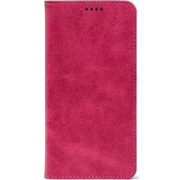 Чехол-книжка Crazy Horse Clasic для Xiaomi Redmi Note 15 Pro 4G Magenta (Strong)