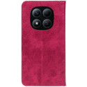Чохол-книжка Crazy Horse Clasic для Xiaomi Redmi Note 15 Pro 4G Magenta (Strong)