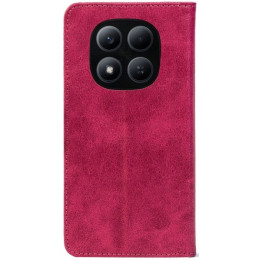 Чохол-книжка Crazy Horse Clasic для Xiaomi Redmi Note 15 Pro 4G Magenta (Strong) 2