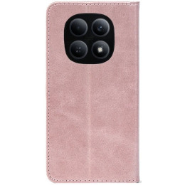Чехол-книжка Crazy Horse Clasic для Xiaomi Redmi Note 15 Pro 4G Rose Gold (Strong) 2