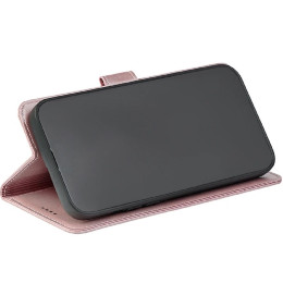 Чохол-книжка Crazy Horse Clasic для Xiaomi Redmi Note 15 Pro 4G Rose Gold (Front)
