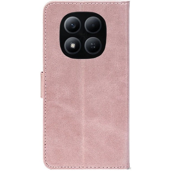 Чохол-книжка Crazy Horse Clasic для Xiaomi Redmi Note 15 Pro+ 5G/Poco M8 Pro 5G Rose Gold (Front)