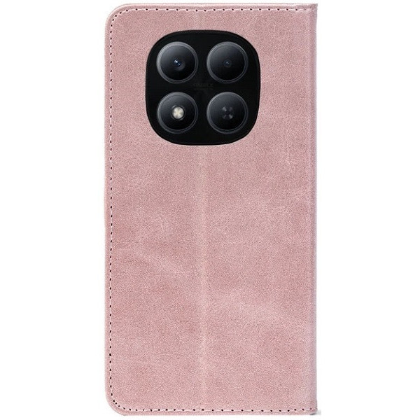 Чохол-книжка Crazy Horse Clasic для Xiaomi Redmi Note 15 Pro+ 5G/Poco M8 Pro 5G Rose Gold (Strong)