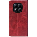 Чохол-книжка Crazy Horse Clasic для Xiaomi Redmi Note 15 Pro+ 5G/Poco M8 Pro 5G Red Wine (Strong)
